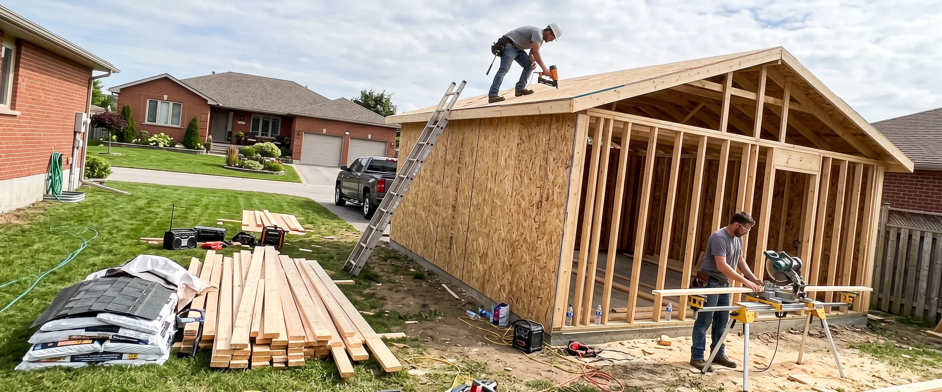 Detached Garage Construction in Ontario